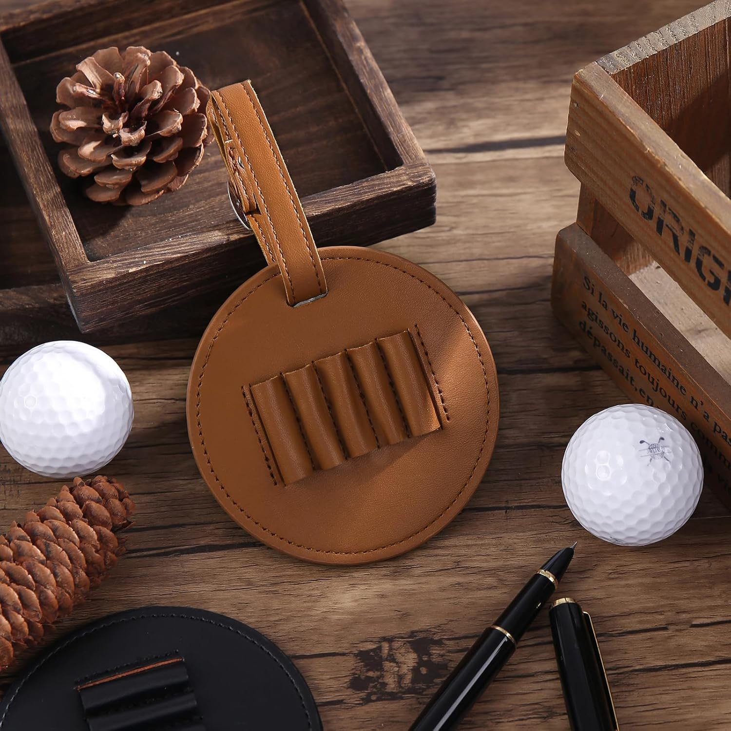 SWINGBY Personalized Golf Bag Tag